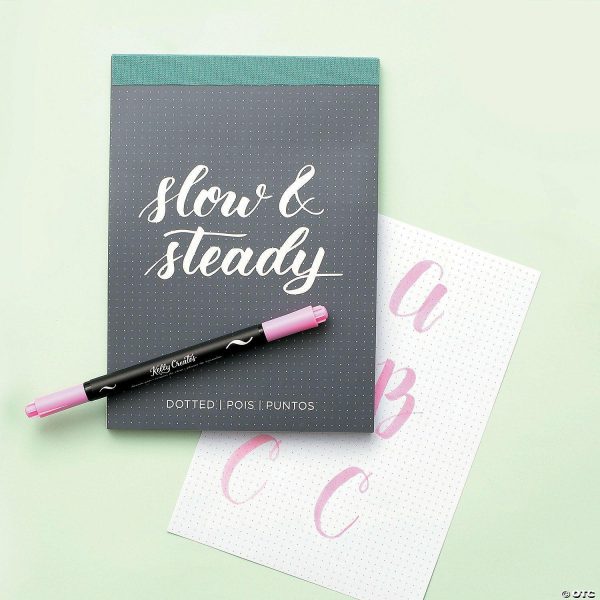 Calligraphy Supplies |  American Crafts™ Kelly Creates Dotted Lettering Pad Art Supplies Calligraphy Supplies