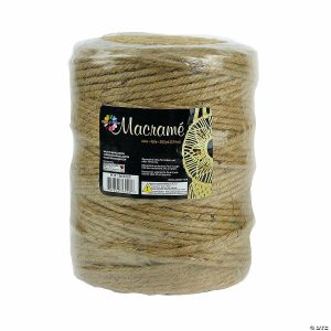 Craft Tools & Essentials |  300 Yd. Touch of Nature® Macrame 4 Ply Natural Jute Cording Craft Supplies Craft Tools & Essentials