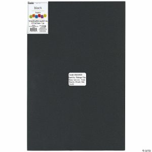 Craft Tools & Essentials |  EBL Foam Sheet 12×18 3mm Black 15pc Craft Supplies Craft Tools & Essentials