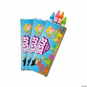 Crayons |  4-Color Under the Sea VBS Crayons – 12 Boxes Craft Supplies Crayons