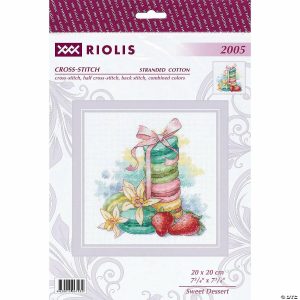 Cross Stitch |  Riolis Cross Stitch Kit Sweet Dessert Cross Stitch Cross Stitch