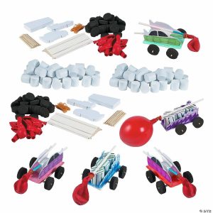 DIY Crafts |  Bulk DIY STEAM Car Kits – Makes 50 Crafts for Kids DIY Crafts