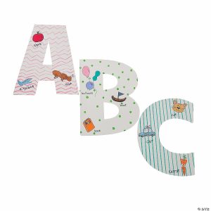 DIY Decoration Crafts |  DIY Jumbo Alphabet Letters – 26 Pc. Adult Crafts DIY Decoration Crafts