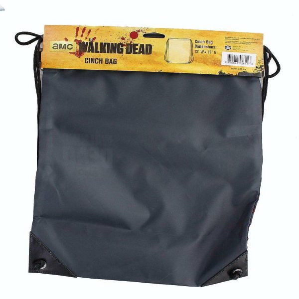 DIY Fabric Crafts |  17″ The Walking Dead Daryl Dixon Drawstring Polyester Cinch Bag Adult Crafts DIY Fabric Crafts