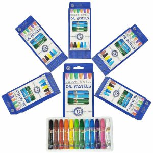 Drawing Supplies |  Color Swell Bulk Oil Pastels 36 Packs of 12 Count Vibrant Colors (432 total) Art Supplies Drawing Supplies