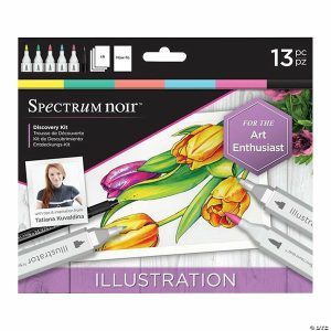 Drawing Supplies |  Spectrum Noir™ Illustration Drawing KIt – 13 Pc. Art Supplies Drawing Supplies