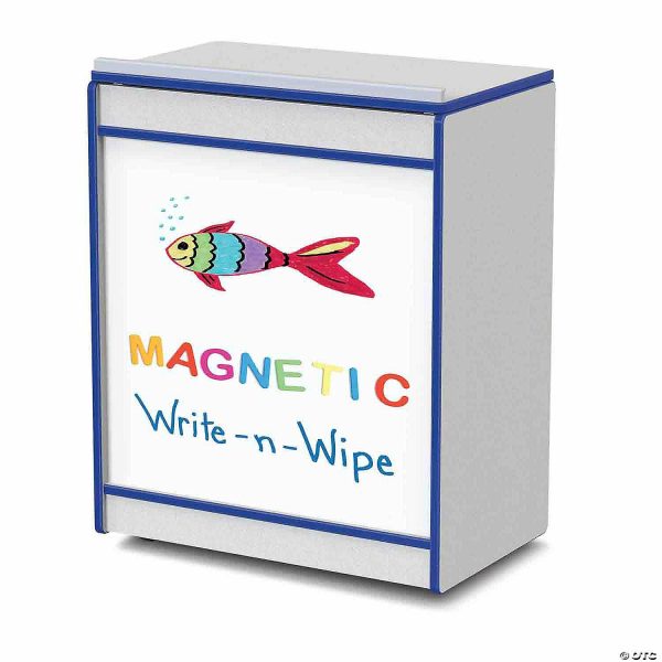 Easels |  Rainbow Accents Big Book Easel – Magnetic Write-N-Wipe – Blue Art Supplies Easels