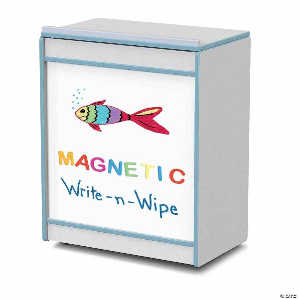 Easels |  Rainbow Accents Big Book Easel – Magnetic Write-N-Wipe – Coastal Blue Art Supplies Easels