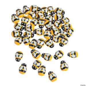 Embellishments |  Self-Adhesive Bees – 50 Pc. Craft Supplies Embellishments