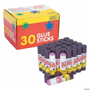 Glue, Tape & Adhesives |  2 3/4″ Bulk 90 Pc. Safe & Non-Toxic Washable Glue Stick Pack Craft Supplies Glue, Tape & Adhesives