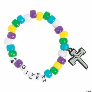 Jewelry Crafts |  4Given Beaded Bracelet Craft Kit – Makes 12 Crafts for Kids Jewelry Crafts