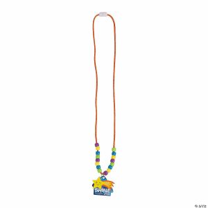 Jewelry Crafts |  Outer Space VBS Shine the Light of Jesus Necklace Craft Kit – Makes 12 Crafts for Kids Jewelry Crafts