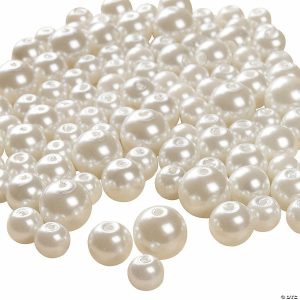 Jewelry Making |  8mm-12mm Bulk 100 Pc. Pearl Beads Craft & Hobby Supplies Jewelry Making