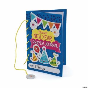 Journal Crafts |  New Year Prayer Journal Craft Kit – Makes 12 Crafts for Kids Journal Crafts