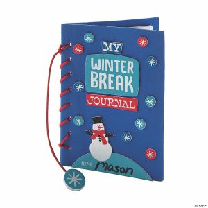 Journal Crafts |  Winter Break Journal Craft Kit – Makes 12 Crafts for Kids Journal Crafts