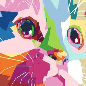 Kids Art Kits |  Artwille DIY Paint by Numbers – Cute Cat Crafts for Kids Kids Art Kits