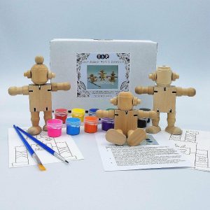 Kids Art Kits |  Ink and Trinket Kids DIY Robot Painting Kit Crafts for Kids Kids Art Kits