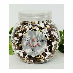 Modeling Clay |  150g Smore’s Themed Polymer Clay Faux Sprinkle Mix Craft Supplies Modeling Clay