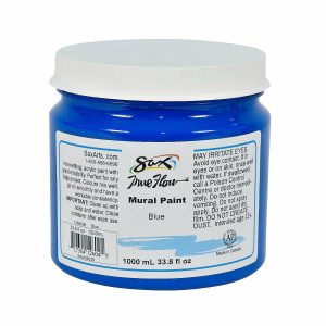 Needlework & Embroidery |  Sax Acrylic Mural Paint, 33.8 Ounces, Blue Needlework & Embroidery Needlework & Embroidery