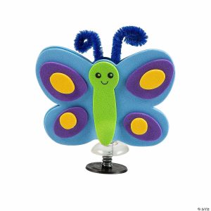 Novelty Crafts |  Butterfly Pop-Up Craft Kit – Makes 12 Crafts for Kids Novelty Crafts