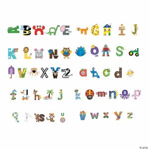 Novelty Crafts |  Buy All & Save Upper & Lowercase Letters Educational Craft Kit  – 624 Pc. Crafts for Kids Novelty Crafts