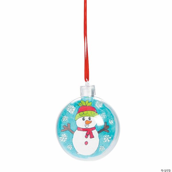 Ornament Crafts |  Color Your Own Christmas Ornament Bulbs – Makes 12 Crafts for Kids Ornament Crafts