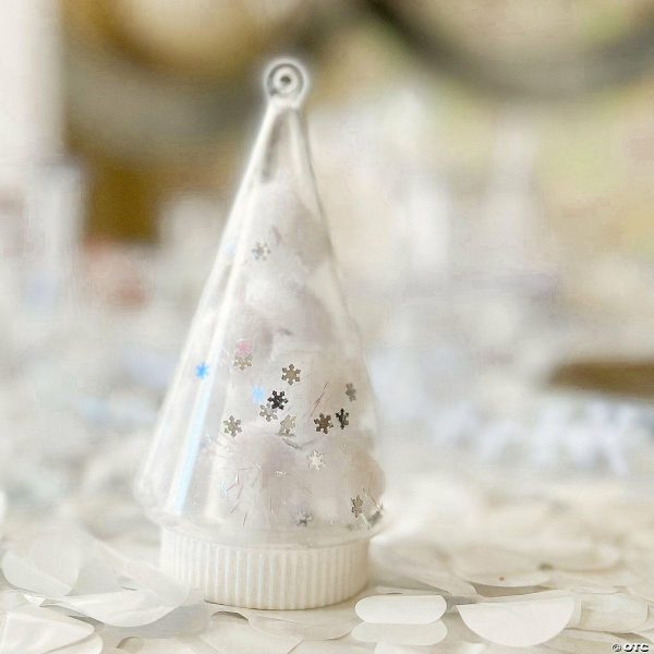 Ornament Crafts |  DIY Clear Christmas Tree Ornaments – 6 Pc. Crafts for Kids Ornament Crafts