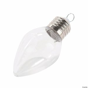 Ornament Crafts |  DIY Clear Light Bulb Ornaments – 6 Pc. Adult Crafts Ornament Crafts