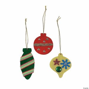 Ornament Crafts |  DIY Colorful Christmas Ornaments – 50 Pc. Adult Crafts Ornament Crafts