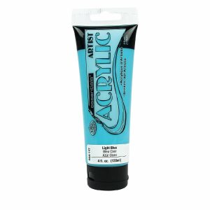 Paint Brushes |  Royal Brush Artist Acrylic Paint, 120ml, Light Blue Art Supplies Paint Brushes