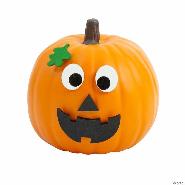 Pumpkin Decorating Kits |  Wooden Jack-O&’-Lantern Pumpkin Decorating Craft Kit – Makes 12 Crafts for Kids Pumpkin Decorating Kits