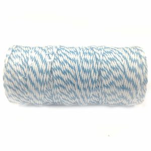 Ribbon |  Wrapables Cotton Baker’S Twine 12Ply 110 Yard, For Gift Wrapping, Party Decor, And Arts And Crafts – Blue Craft Supplies Ribbon