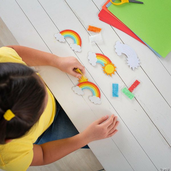 Sand Art |  Rainbow Sand Art Sets – 12 Pc. Crafts for Kids Sand Art