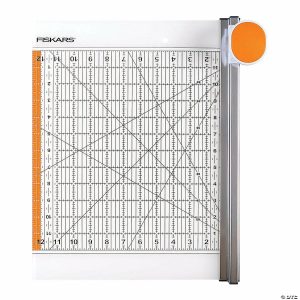 Scissors & Cutting Tools |  Fiskars Rotary Ruler Combo For Fabric Cutting 12″ X12″ Craft Supplies Scissors & Cutting Tools