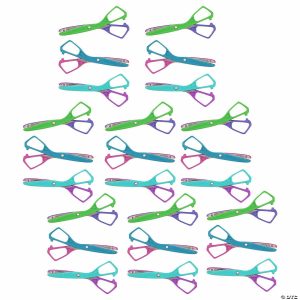 Scissors & Cutting Tools |  Westcott Economy Plastic Safety Scissor, 5-1/2″ Blunt, Colors Vary, Pack of 24 Craft Supplies Scissors & Cutting Tools