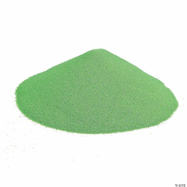 Senior Crafts |  Bulk 5 Lb. Green Sand Green Craft & Hobby Supplies Green