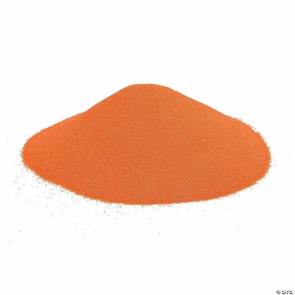 Senior Crafts |  Bulk 5 Lb. Orange Sand Orange Craft & Hobby Supplies Orange