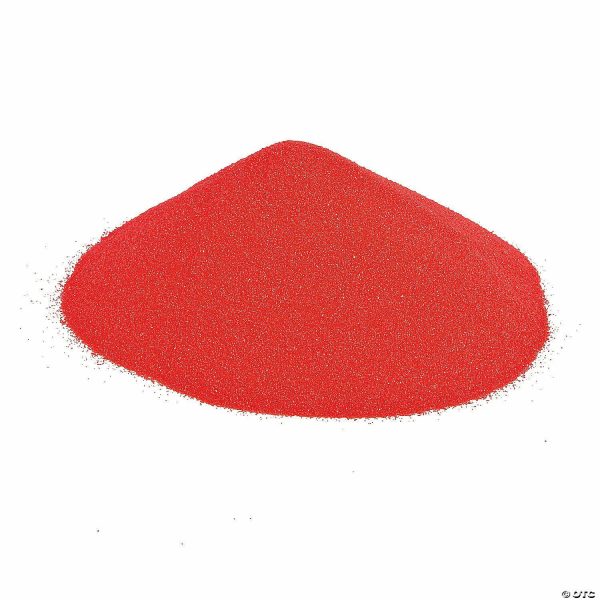 Senior Crafts |  Bulk 5 Lb. Red Sand Red Craft & Hobby Supplies Red