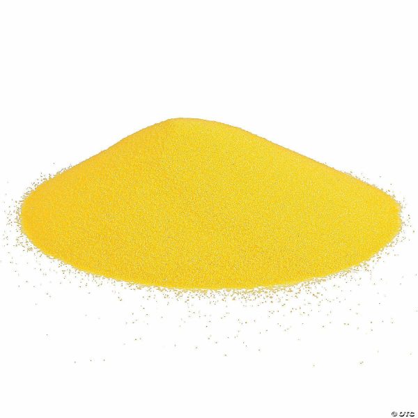 Senior Crafts |  Bulk 5 Lb. Yellow Sand Yellow Craft & Hobby Supplies Senior Crafts