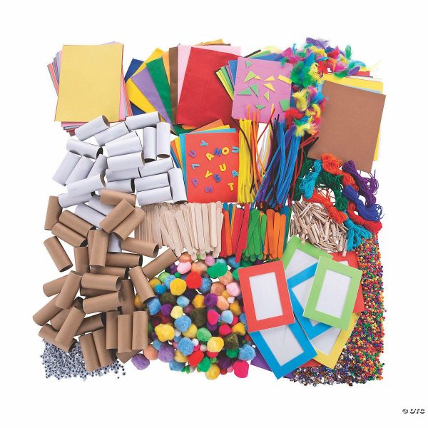 Senior Crafts |  Bulk 9296 Pc. Colossal Craft Supply Assortment Craft & Hobby Supplies Senior Crafts