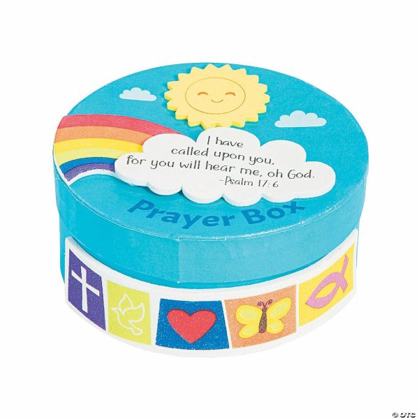 Senior Crafts |  Psalm 17:6 Prayer Box Craft Kit – Makes 12 Craft & Hobby Supplies Senior Crafts