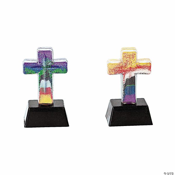 Senior Crafts |  The Salvation Story Sand Art 3D Crosses – Makes 12 Craft & Hobby Supplies Senior Crafts