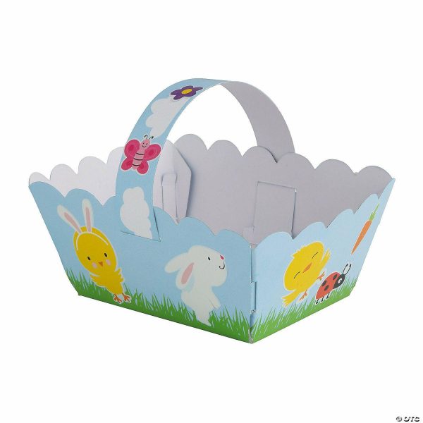 Sticker Scenes |  3D Easter Basket Sticker Scenes – 12 Pc. Crafts for Kids Sticker Scenes