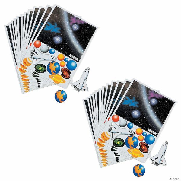 Sticker Scenes |  Bulk Solar System Sticker Scenes – 144 Pc. Crafts for Kids Sticker Scenes