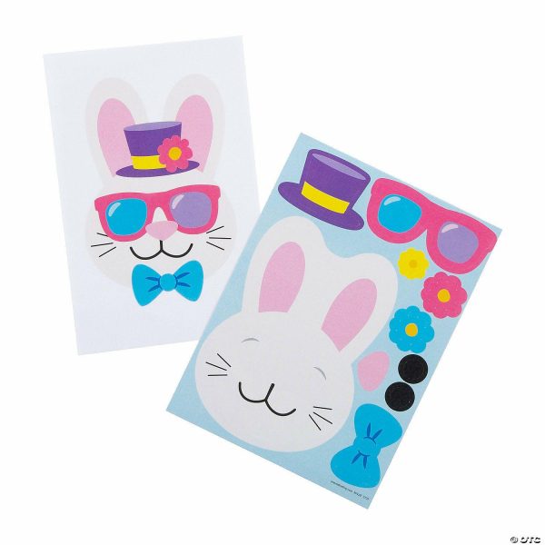 Sticker Scenes |  Easter Make-a-Character Sticker Sheets – 12 Pc. Crafts for Kids Sticker Scenes