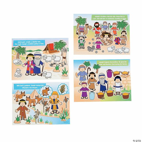 Sticker Scenes |  Stories of Joseph Mini Sticker Scenes – 48 Pc. Crafts for Kids Sticker Scenes