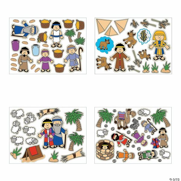 Sticker Scenes |  Stories of Joseph Mini Sticker Scenes – 48 Pc. Crafts for Kids Sticker Scenes