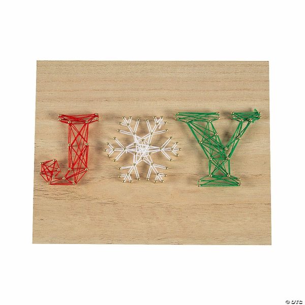 String Art |  Christmas Joy String Art Craft Craft Supplies String Art