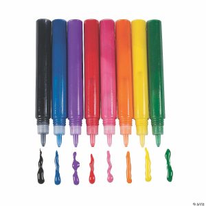 Suncatcher Crafts |  8-Color Bright & Vibrant Suncatcher Paint Pens – 8 Pc. Crafts for Kids Suncatcher Crafts