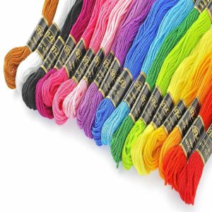 Yarn & Needle Arts |  EBL Embroidery Floss Pack 36pc Pastel Adult Crafts Yarn & Needle Arts